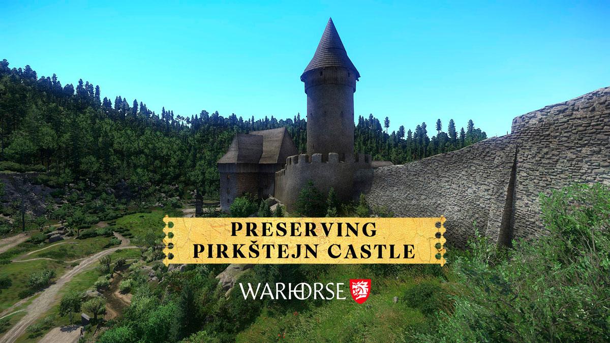 Замок Пиркштайн в игре KCD. Фото: Warhorse