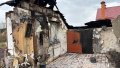 The aftermath of the attack on Serhii Beksrestnov's house. Photo: facebook/Serhii.Flash
