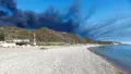 Fire at an oil depot in Tuapse. Photo: Mediazzzona.