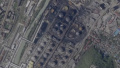 The aftermath of the attack on the Tuapse oil refinery. Photo: Radio Liberty.