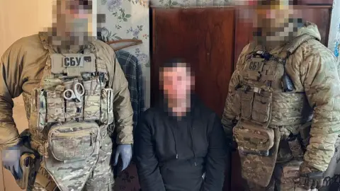 Задержание агента ФСБ. Фото: Служба безопасности