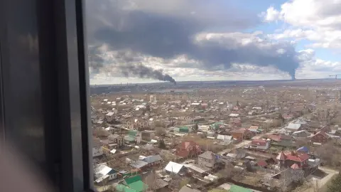 Последствия атаки Украины. Фото: скриншот видео