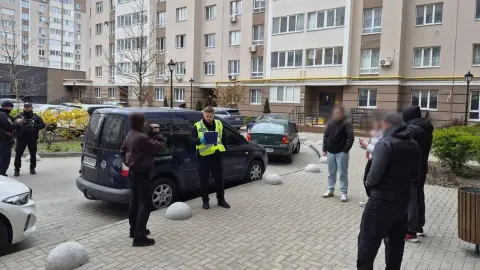 Задержание стрелка. Фото: Нацполиция