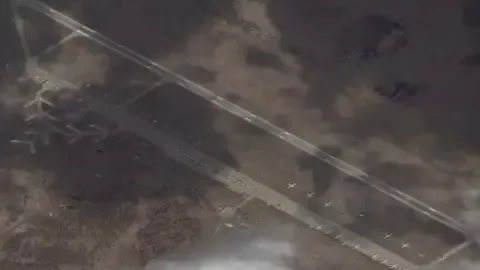 Авіабаза "Шагол". Фото: скріншот відео.