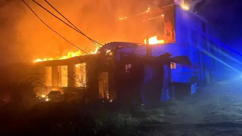 Russians attacked the port infrastructure in Izmail. Photo: Izmail District State Administration.