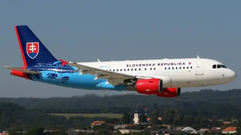 Чехия выдала разрешение на пролет самолета Фицо в РФ. Фото: FlyRosta.