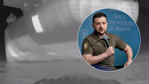 Владимир Зеленский. Коллаж УН