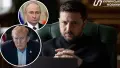 Зеленський, Трамп, Путін. Колаж: УН