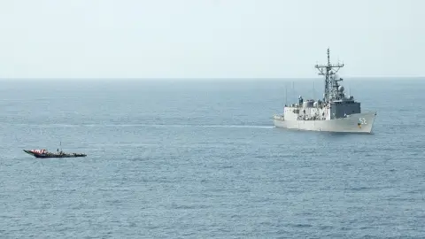 Фрегат ВМС США (архивное изображение). Фото: Wikimedia Commons.