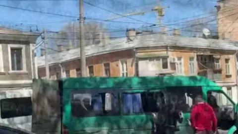 Одеса. Інцидент з ТЦК. Фото: скріншот відео