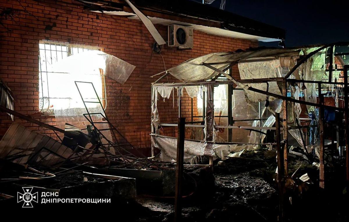 Consequences of the russian attack. Photo: SESU