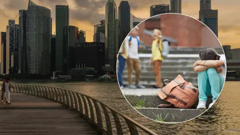 Сингапур. Коллаж УН