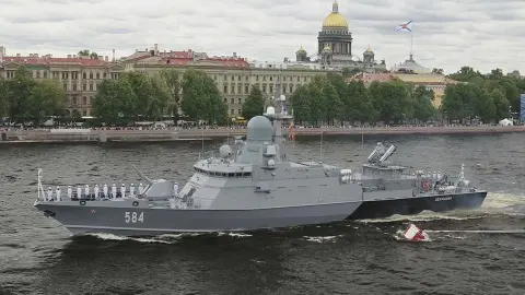Ракетный катер проекта 22800 "Каракурт" (архивное изображение). Фото: Wikimedia Commons.