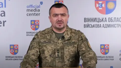 Начальник Вінницького ОТЦК. Фото: Вінницька ОВА.