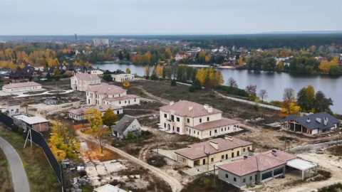 Коттеджный городок "Династия". Фото: скриншот видео НАБУ