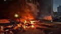 Fire in Kyiv Region due to russian attack. Photo: Kyiv Region State Emergency Service