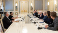 Volodymyr Zelenskyy at a meeting with representatives of the Hudson Institute. Photo: the President's Office.