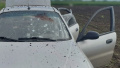 The aftermath of the explosion of UAV fragments. Photo: Sumy Regional Military Administration.