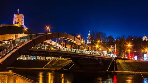 Мост Миндаугаса в Вильнюсе. Фото: uk.wikipedia.org