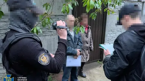 Задержание корректировщика РФ. Фото: Служба безопасности