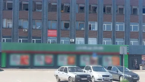 Последствия атаки на Прилуки. Фото: полиция Черниговской области