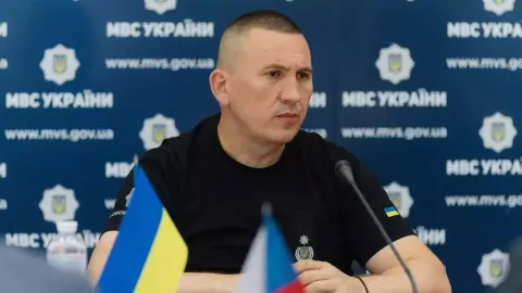 Deputy Internal Affairs Minister Vasyl Teteria. Photo: MINISTRY OF INTERNAL AFFAIRS