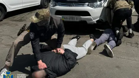 Задержание злоумышленников. Фото: СБУ