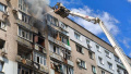 A house damaged in Pavlohrad. Photo: Dnipropetrovsk Regional Military Administration
