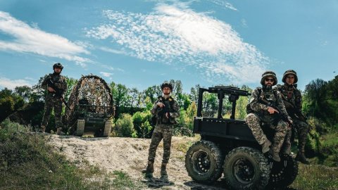 Українські військові. Фото: Сухопутні війська ЗСУ