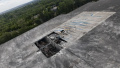 The aftermath of a Russian missile hitting the UN compound in Dnipro. Photo: WFP.