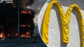 Lukyanivka, McDonald's. Collage: UN