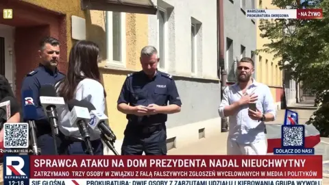 Александр Шевченко во время пресс-конференции полиции в Варшаве обратился к полякам с просьбой не говорить украинцам "з*обуй в Украину"
