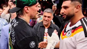 Олександр Усик та Агіт Кабаєл. Фото: instagram/agitkabayel