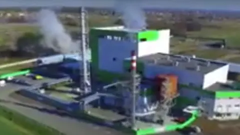 Иванковская ТЭС. Фото: скриншот видео
