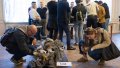 Media representatives were shown details of missiles and drones used by the russian federation during its strikes on Ukraine. Photo: the President's Office.