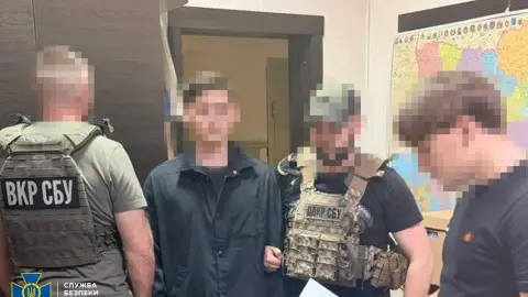 Задержание вражеского корректировщика. Фото: СБУ