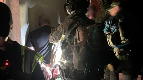 Задержание подозреваемого. Фото: Полиция