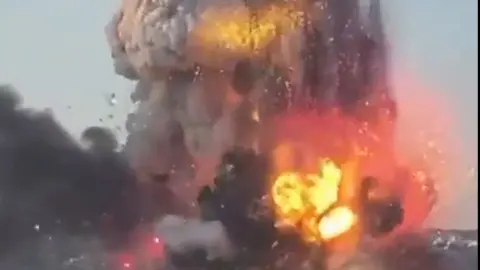 Взрывы на Мальте. Фото: скриншот видео