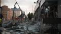 The aftermath of the attack on Kyiv. Photo: State Emergency Service