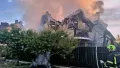Consequences of the massive russian shelling of the Kyiv Region on June 2, 2026. Photo: State Emergency Service of the Kyiv Region