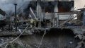 The aftermath of the attack on Kyiv. Photo: Kyiv State Emergency Service