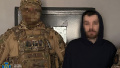 A detained FSB agent. Photo: Security Service