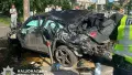 Місце ДТП у Києві. Фото: Поліція Києва