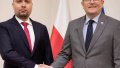 Head of the Office of the President of Ukraine Kyrylo Budanov and Deputy Minister of Foreign Affairs of Poland Marcin Bosacki. Photo: Polish Radio for Ukraine.