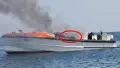 Пошкоджений катер. Фото: Військово-морські сили ЗС України | UA Navy