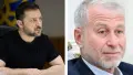 Володимир Зеленський, Роман Абрамович. Колаж. УН