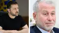 Володимир Зеленський, Роман Абрамович. Колаж. УН