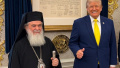 Theophilos III and Donald Trump. Photo: X/US_SrAdvisorAF