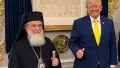Theophilos III and Donald Trump. Photo: X/US_SrAdvisorAF