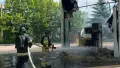 Наслідки атаки РФ. Фото: Головне управління ДСНС України у Донецькій області